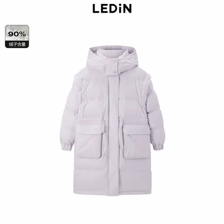 乐町甜系工装羽绒服女冬季新款外套C1ACD4519图片