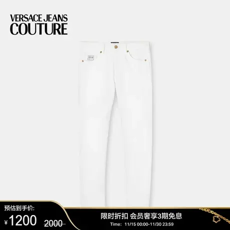 【限时优惠】VERSACE JEANS COUTURE 女士修身牛仔裤图片