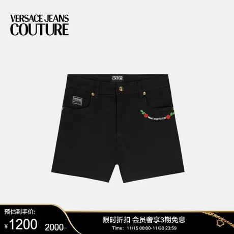 【甄选折扣】VERSACE JEANS COUTURE 女士牛仔短裤图片
