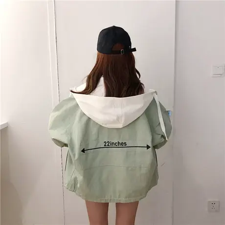 欧洲站2023春秋新棒球服字母小众运动休闲百搭防晒衣外套女夏夹克图片