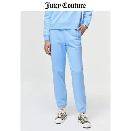 Juicy Couture橘滋休闲裤女美式春季新款运动束脚卫裤针织运动裤图片