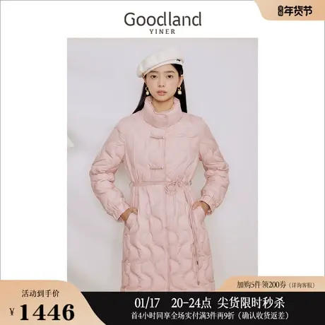 Goodland女装2023冬季羽绒服图片
