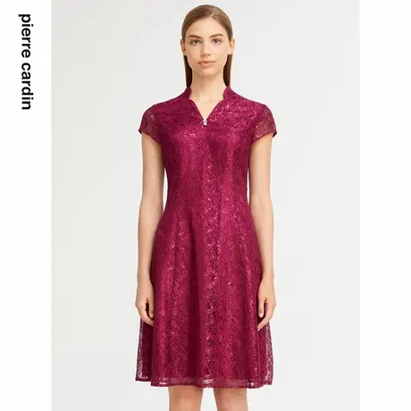 【皮尔卡丹女装】夏季通勤礼服款修身连衣裙【专柜正品】图片