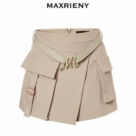 【奥莱】MAXRIENY半裙千禧辣妹包臀短裙工装风裙裤图片