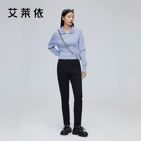 艾莱依官方正品冬季新品女士羽绒裤保暖鸭绒时尚高端修身显瘦裤子图片