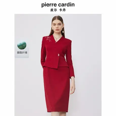 【皮尔卡丹女装】优雅知性轻仪式礼服连衣裙【专柜正品】图片