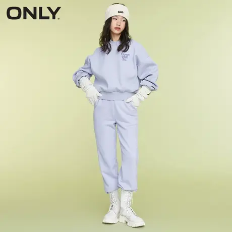 【上新】ONLY奥莱夏季时尚宽松显瘦束脚休闲运动卫裤女图片