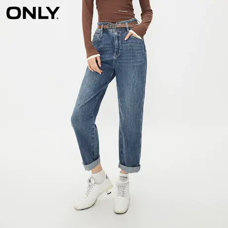 ONLY奥莱夏季通勤时尚百搭男友裤九分牛仔裤女图片