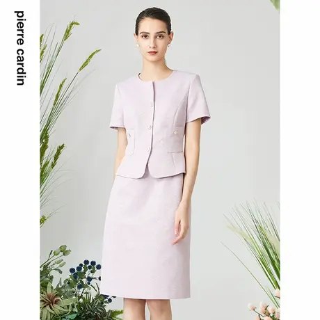 【皮尔卡丹女装】夏季通勤时尚小香风连衣裙【专柜正品】图片