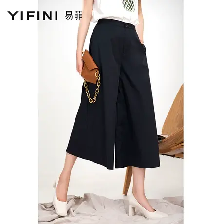 ONLY奥莱夏季时尚直筒显瘦纽扣装饰侧拉链设计短裤女图片