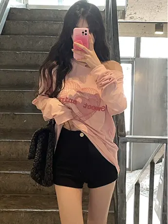 清仓捡漏ins高腰牛仔短裤女2023年夏季新款休闲短裤显瘦外穿热裤图片