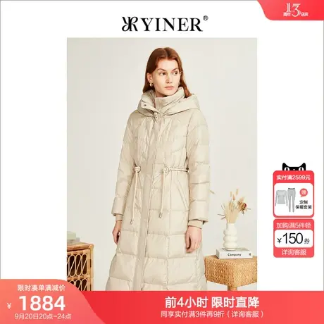 YINER音儿商场同款女装2022冬季新款羽绒服8C63508056图片