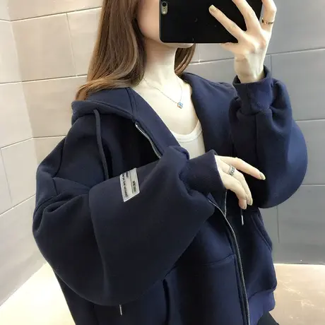 卫衣2024年新款女装韩版春秋季春款春装宽松女士薄款上衣外套爆款图片
