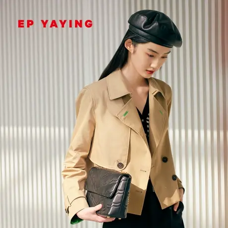 EP YAYING雅莹女装 职场通勤时尚风衣短外套 春夏商场同款7101A图片