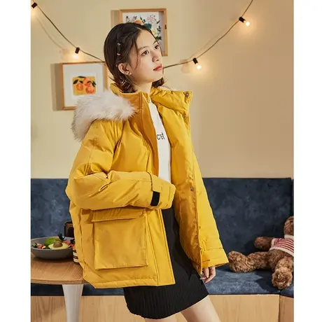 唐狮中长款加厚棉衣女秋冬季新款棉服短款韩版宽松外套女百搭潮图片
