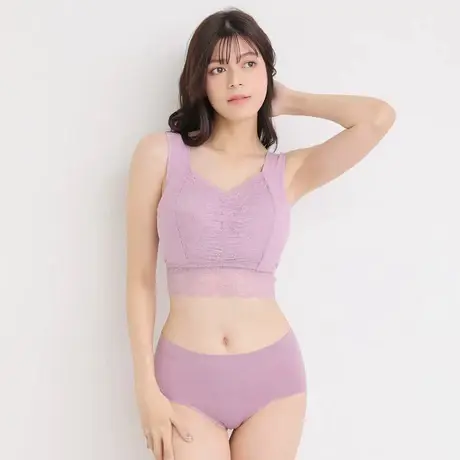 爱美菲露舒适内裤女 中腰收臀裤衩无痕吸汗透气日系三角裤1902021图片