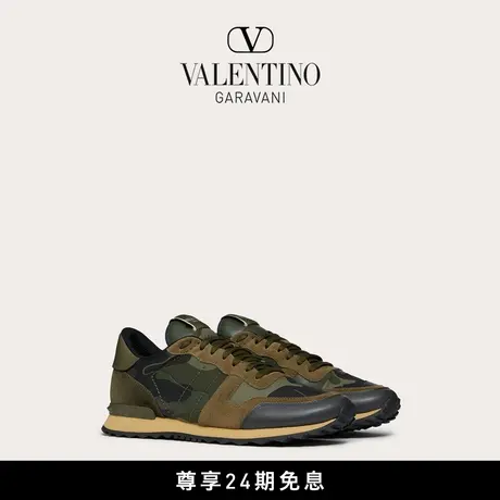 【24期免息】华伦天奴男士 CAMOUFLAGE ROCKRUNNER 运动鞋图片
