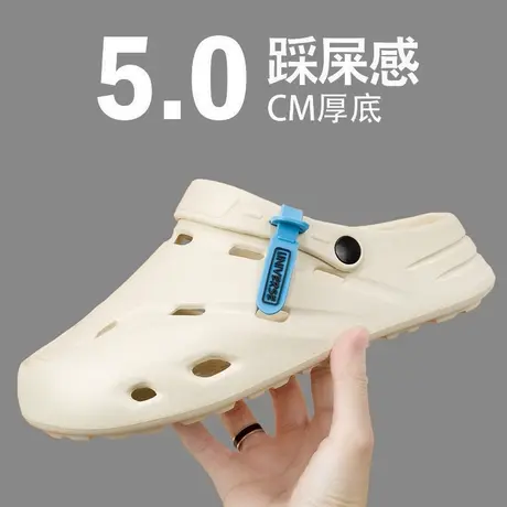 雨鞋男款钓鱼水鞋沙滩洞洞凉鞋户外防滑溯溪涉水鞋户外防水鞋男士图片
