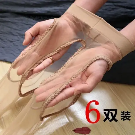 6双 超薄免脱四面开裆连裤袜 情趣袜性感极薄诱惑镂空丝袜 女透肤图片