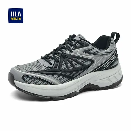 HLA/海澜之家男鞋sportsDay潮流百搭休闲鞋增高透气跑步鞋子图片