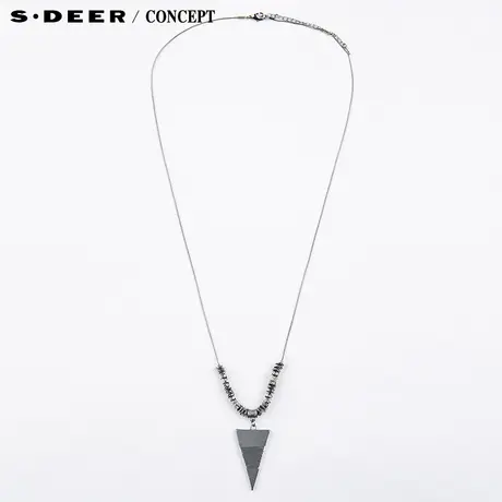 【新品】sdeer圣迪奥专柜正品女简约几何趣味链坠项链S15384327商品大图
