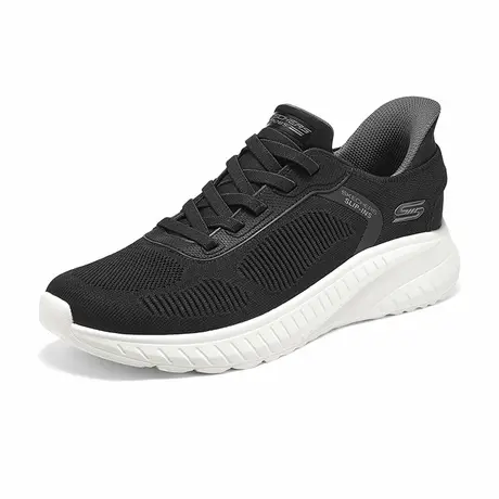 Skechers斯凯奇闪穿鞋2025新款夏季男鞋一脚蹬舒适健步运动休闲鞋图片