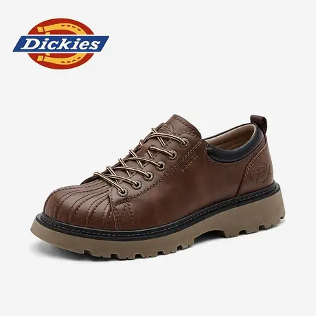 Dickies男鞋2025新款秋季鞋子男款英伦皮鞋马丁鞋男士低帮工装鞋图片