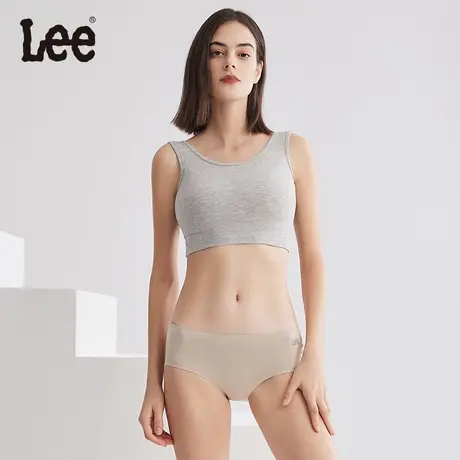 Lee精品双面内裤女100支莫代尔四角平角撞色设计清凉短裤四季裤衩图片