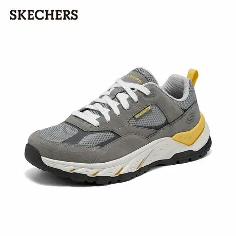Skechers斯凯奇男鞋2025夏季新款户外鞋厚底运动鞋足弓支撑跑步鞋图片