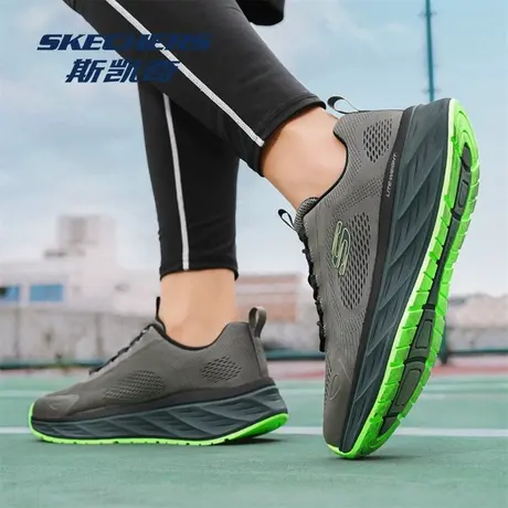 Skechers/斯凯奇2025夏季男鞋时尚百搭运动鞋厚底缓震透气休闲鞋图片