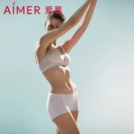 【好物体验专享】爱慕冰冰凉内裤2件包女抗菌凉感中腰平角内裤商品大图