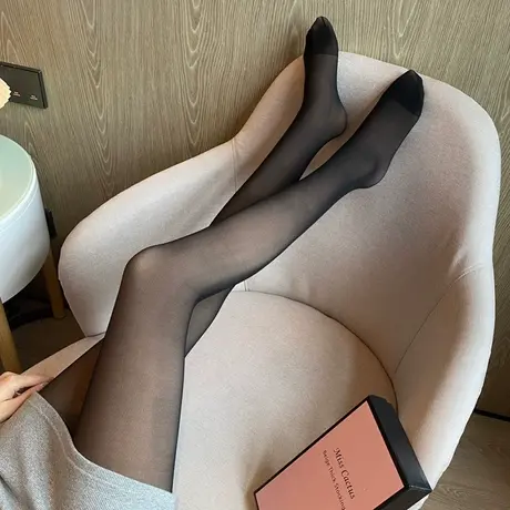 光腿神器女秋冬裸感超自然打底裤肉色黑色加绒加厚显瘦空姐连裤袜图片