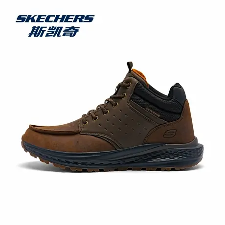 Skechers/斯凯奇马丁靴男款2025秋季新款休闲运动高帮鞋真皮潮鞋图片