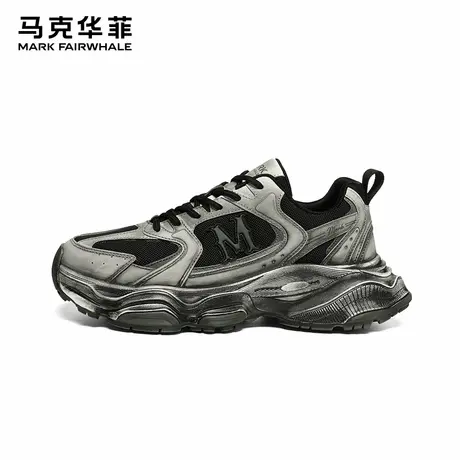 马克华菲老爹鞋男运动男鞋夏季2025新款青少年增高鞋男士休闲鞋子图片