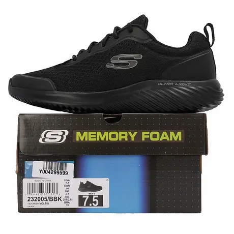 斯凯奇（Skechers）男鞋子25夏季新款耐磨减震运动鞋潮流百搭厚图片
