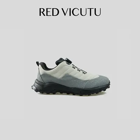 VICUTU威可多男士休闲鞋秋季时尚运动款拼接纹理商务通勤简约男鞋图片