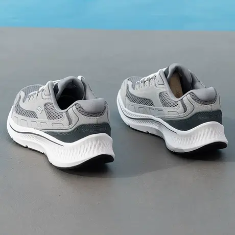 斯凯奇（Skechers）男鞋夏季新款减震厚底运动鞋防滑耐磨跑步鞋图片