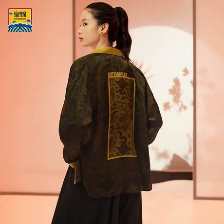 爱慕皇锦女士翻领长袖衬衫可外穿-龙吟HJ21439商品大图