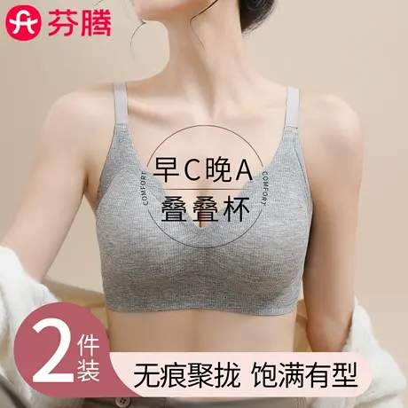 芬腾无痕内衣女小胸聚拢上托收副乳防下垂2025新款爆款美背文胸罩图片