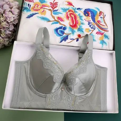 美容院调整型内衣女收副乳矫正外扩防下垂大胸显小胸文胸聚拢薄款商品大图