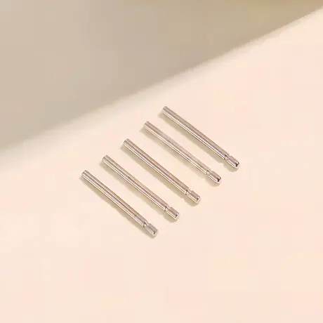 双耳洞耳钉pt950铂金耳针养耳洞耳饰小巧精致养耳棒女夏耳骨钉图片