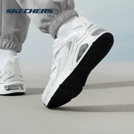 Skechers斯凯奇男鞋新款透气跑步鞋轻便缓震休闲运动鞋183075图片