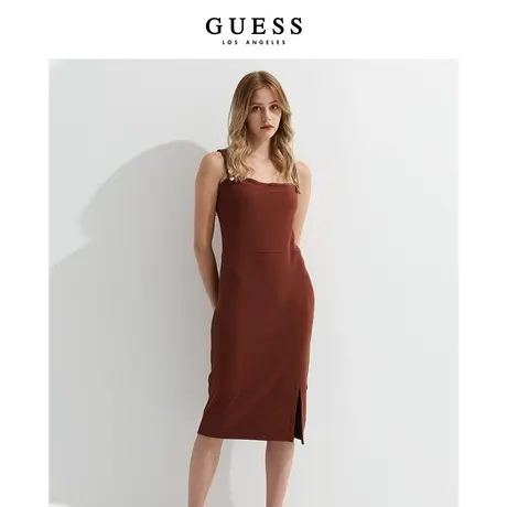 【38上新季】GUESS 女千禧复古辣妹通勤连衣裙图片