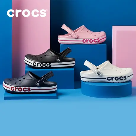 Crocs洞洞鞋卡骆驰贝雅卡骆班拖鞋图片