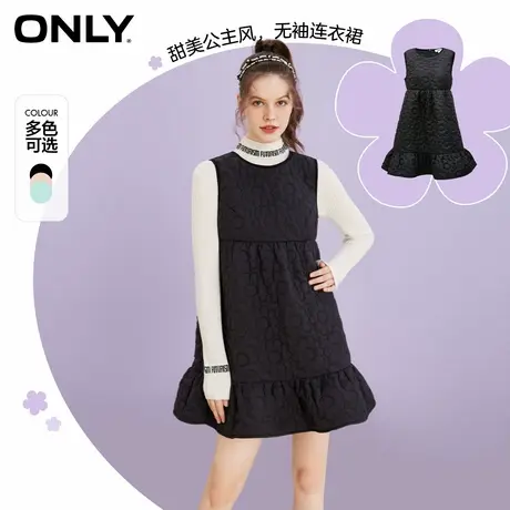 【ONLY奥莱】夏季时尚肌理感A版宽松百搭背心连衣裙女图片