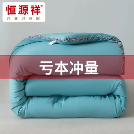 恒源祥被子冬被加厚保暖春秋被冬季大豆被棉花被学生太空被双人图片