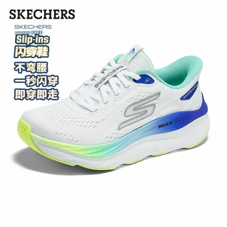 Skechers斯凯奇2025新款女鞋低帮跑步鞋现代运动风透气网面图片