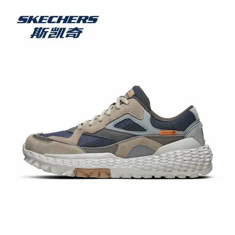 Skechers/斯凯奇男鞋运动鞋厚底老爹鞋2025新款轮胎鞋网面跑步鞋图片