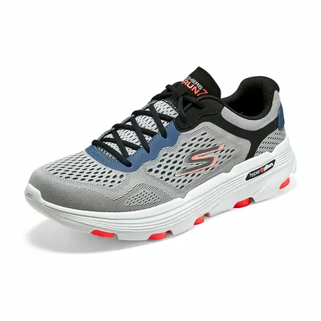 Skechers斯凯奇夏季男鞋轻质高回弹缓震跑步鞋舒适透气休闲运动鞋图片