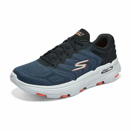 Skechers斯凯奇夏季男轻质回弹跑步鞋缓震耐磨厚底舒适休闲运动鞋图片